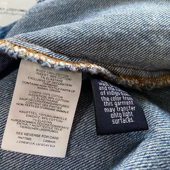 Madewell | Denim A-Line Mini Skirt: Pieced Edition - Picture 7 of 9